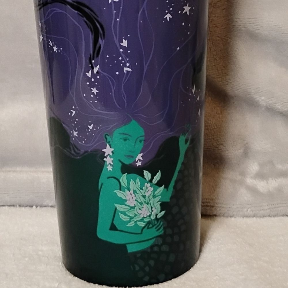 Starbucks Stainless Steel 24oz Mermaid Cup